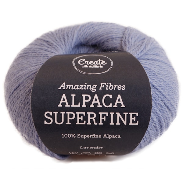 Alpaca Superfine 50 g Hyacinth A226 Adlibris