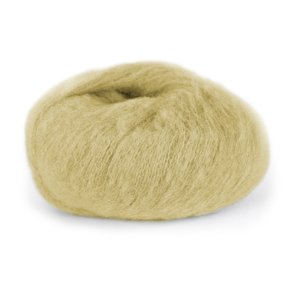 Du Store Alpacka Faerytale Garn 50 g Dovt Gulgrön 770