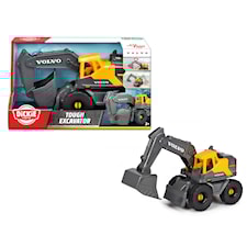 Dickie Toys Volvo Tough Grävmaskin, 26 cm