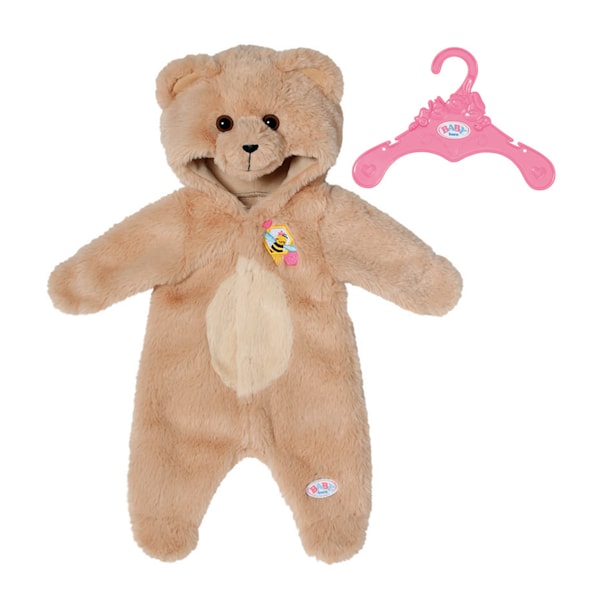 Baby Born Bjørnedrakt 43 cm -  Dukkeklær - Polyester