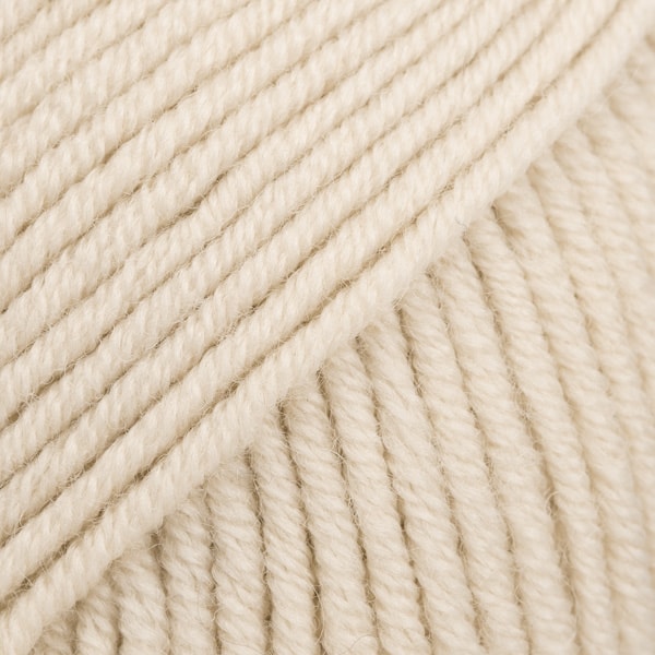Merino Extra Fine Uni Colour Garn Merinoull 50 g Light Beige (50) Drops