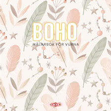BOHO målarbok för vuxna