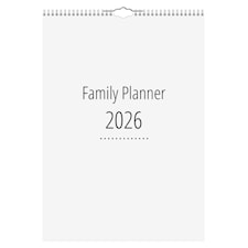 Family Planner A3 8 kolumner 2026