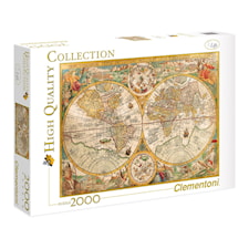 Ancient Map, Palapeli, 2000 Palaa, Clementoni