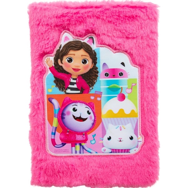 Anteckningsbok A5 Fluffig Gabbys Dollhouse sidor