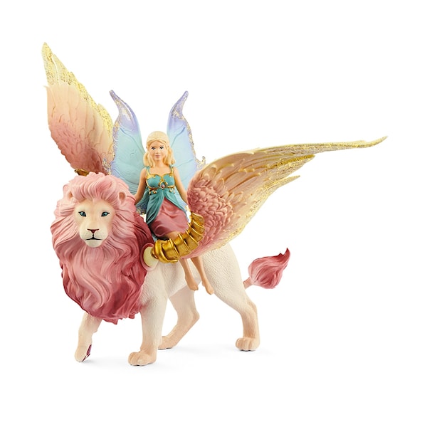 Bayala, älva med vinget løve, Schleich