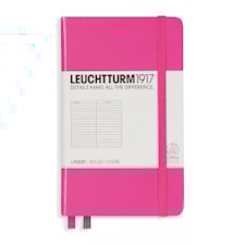Anteckningsbok Leuchtturm1917 A6 Hard new pink 185 p. ruled