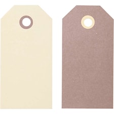 Pakettietiketit, koko 10x5 cm, 250 g, 20laj.