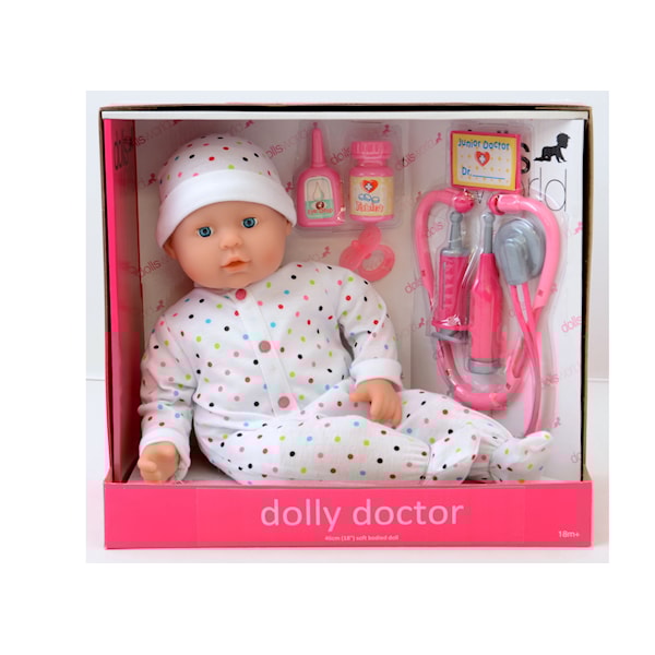 Docka Med Doktorset 46 cm Dolly Doctor Summertime - dockor & tillbehör Docka Med Doktorset 46 cm Dolly Doctor Summertime - dockor & tillbehör