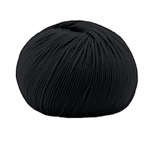 Vip merino/kashmir garn 50 gr NERO SCURISSIMO Lana Gatto