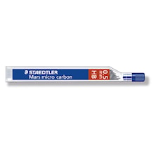 Lyijytäytekynän irtolyijyt Mars Micro 0,5 mm HB (12 lyijyä) Staedtler