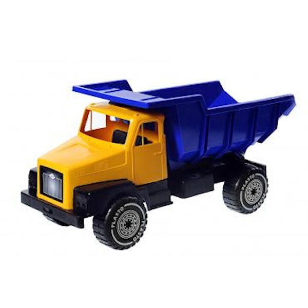 Suuri kuorma-auto keltainen 60 cm, Plasto