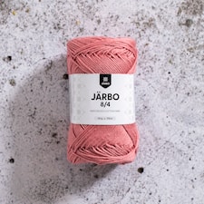 8/4 Puuvillalanka 50 g Vanha roosa (32006) Järbo