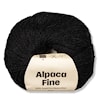 Alpaca Fine 50 g Black A200 Adlibris
