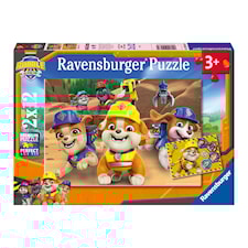 Rubble & Crew Team in Action! Pussel 2x12 bitar, Ravensburger