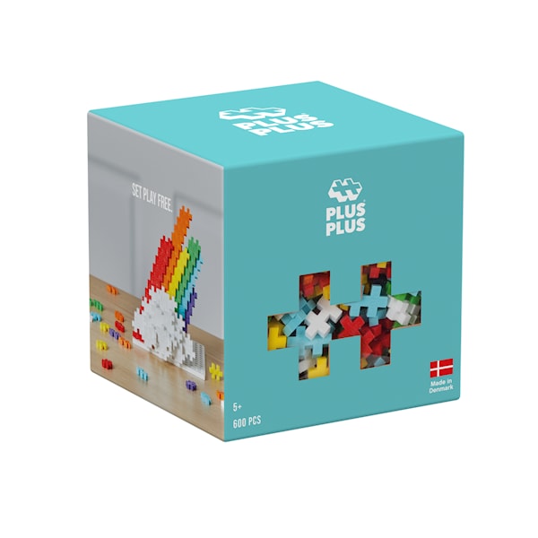 Plus Plus - Plus-Plus Rainbow - 600 pcs (3976)