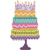 Diamond Dotz Happy Birthday Cake