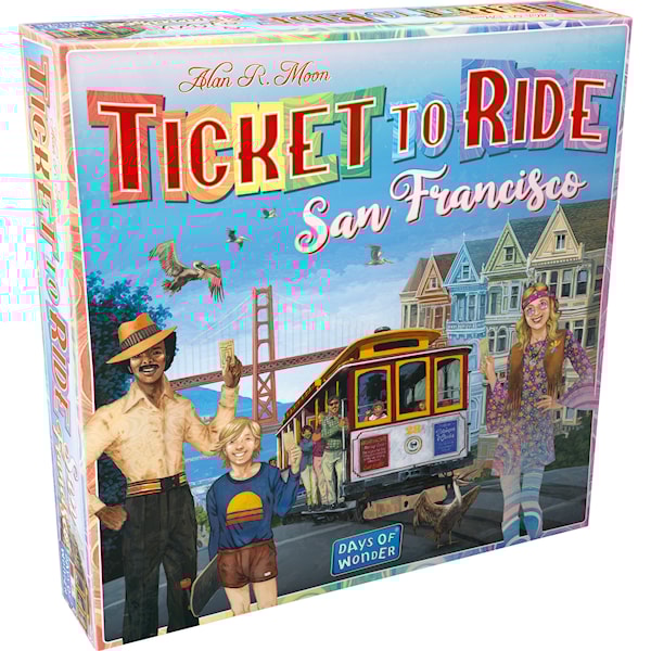 Spill Ticket To Ride San Francisco Nordic