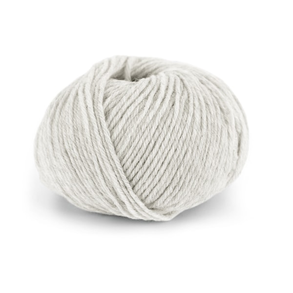 Dale Garn Lanolin Wool Lanka Villalangat 50 g vaalea harmaa meleerattu 1421