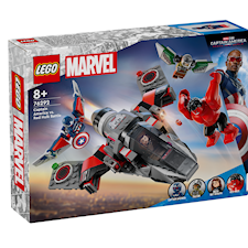 Captain America i kamp mot Red Hulk LEGO® Marvel (76292)