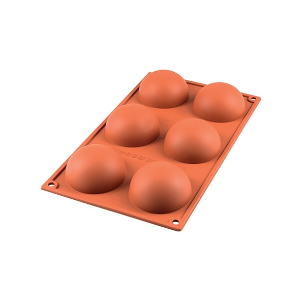 Silikomart Classic Silikonform Half-sphere D 7 cm Terracotta Silikomart Classic Silikonform Half-sphere D 7 cm Terracotta