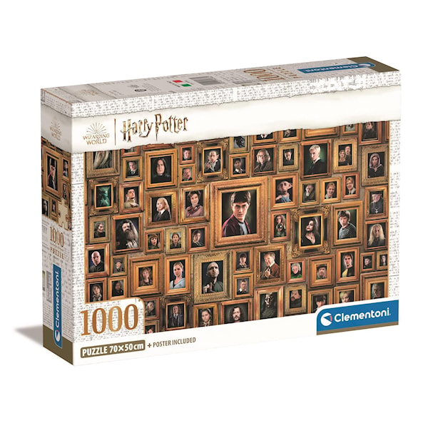 Pussel Harry Potter 1000 bitar, Clementoni