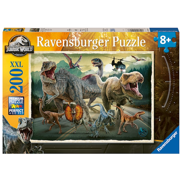 Pussel Jurassic World 200 bitar, Ravensburger