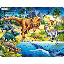 Rampussel T-rex 57 bitar, Larsen