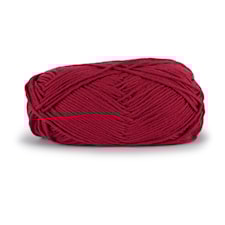 Dale Garn Lerke Ull Bomull Mix 50 g Rubinröd 4236