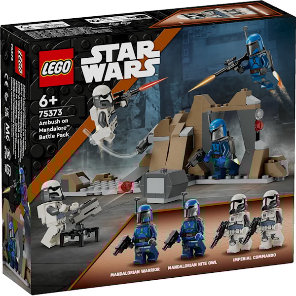 LEGO Star Wars 75373 Bakhold på Mandalore – stridspakke -  Byggesett - Plast