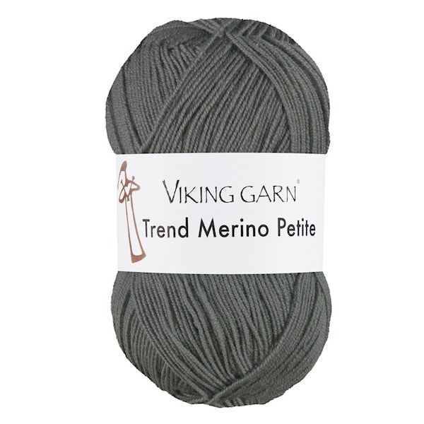 Trend Merino Petite 50 g Hvit 300 Viking Garn