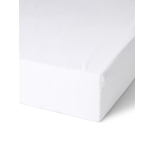 Bondeco Collection Dra-På-Lakan i ekologisk bomull 160x200x45 White