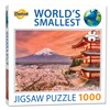 Verdens minste puslespill med 1000 brikker Mount Fuji