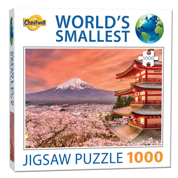Världens minsta pussel 1000 bitar Mount Fuji