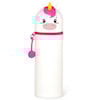 Pennfodral Unicorn Av Silikon Med Dragkedja 18,5 cm Kawaii