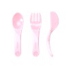 Twistshake Learn Cutlery 6+m Pastel Pink