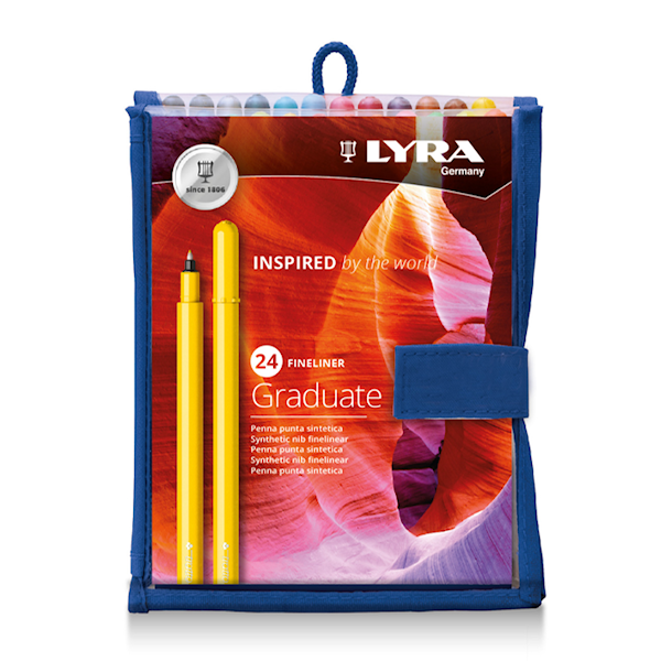 Lyra Graduate Fineliner 24-pack