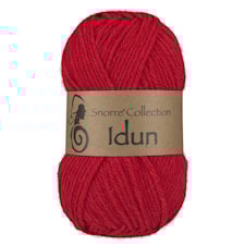 Idun Ull, Alpacka mix 50 gr Röd 650, Viking Snorre