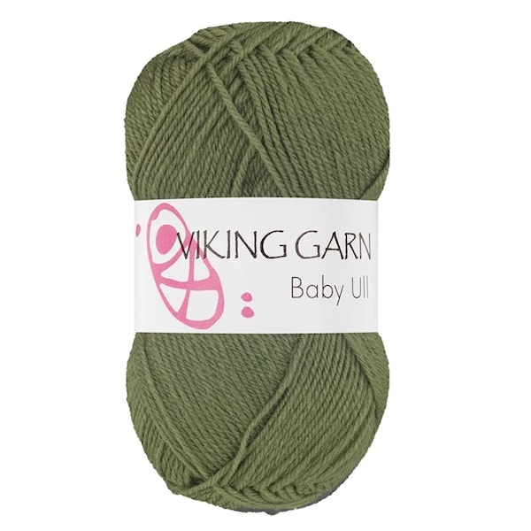 Baby Ull Garn Merinoull 50 g Viking Garn