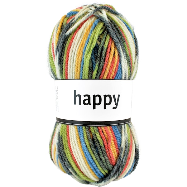 Järbo Happy Garn Ullmix 100g Mexican Print 52118