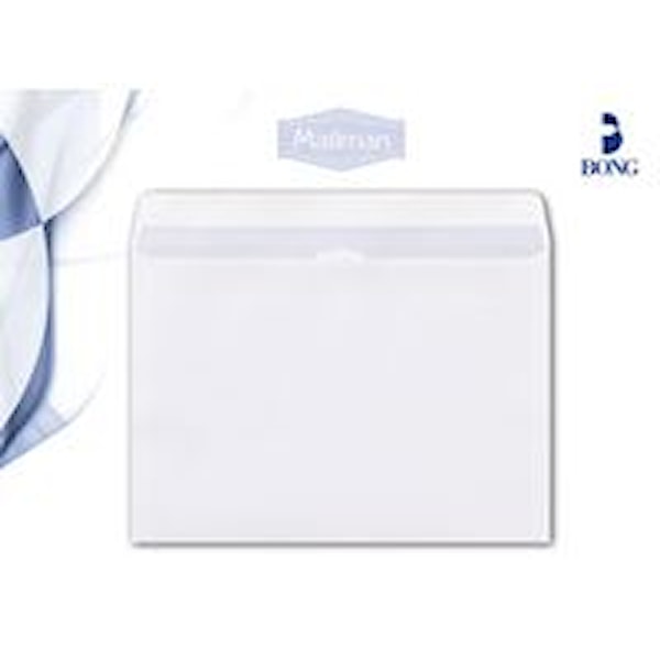 Konvolutt MAILMAN C4 SH 100 g Hvit (500)