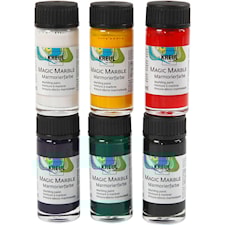 Marmoreringsfärg Standardfärger 6-p Creativ Company
