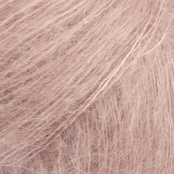 Kid-Silk Uni Color Garn Mohair Silke 25 g Powder 41 Drops