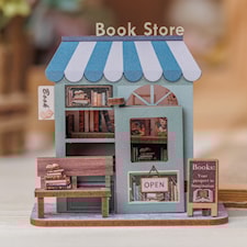 Book Nook: DIY Magnetic Book Store-magnet Caratem