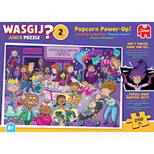 Wasgij Junior 2 - Popcorn Power - Up! -palapeli, 240 palaa