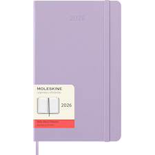 Kalender 2026 Classic Hard 12M Daily Large Pastel Lilac Moleskine
