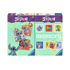 Disney Stitch 3 Palapeliä ja Memory® Ravensburger