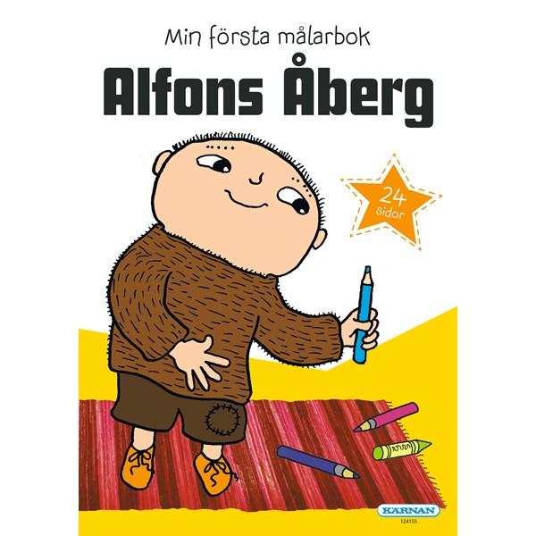 Min Första Målarbok Alfons Åberg Kärnan