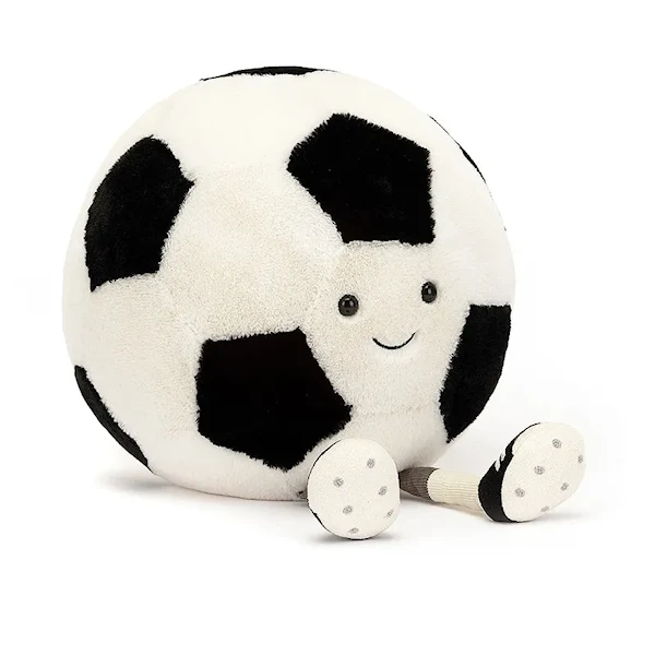 Amuseables Sports Fotball Jellycat Kosedyr 23 cm