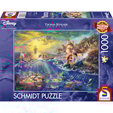 Disney The Little Mermaid Ariel Thomas Kinkade Palapelit 1000 palaa Schmidt
